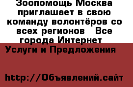 Зоопомощь.Москва приглашает в свою команду волонтёров со всех регионов - Все города Интернет » Услуги и Предложения   